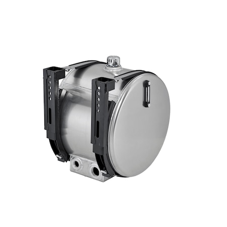 American Mobile Power 35 Gallon Aluminum Saddlemount Tank With Rear Ports A4535-DS90ST